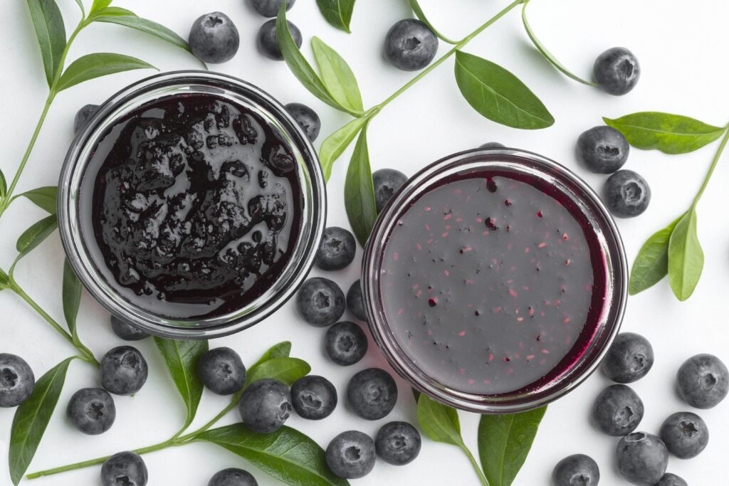 Mermelada de arándanos ecológica al por mayor